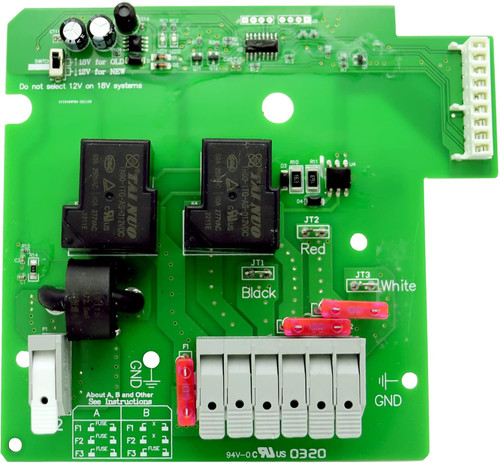 Heater relay control - relay, board